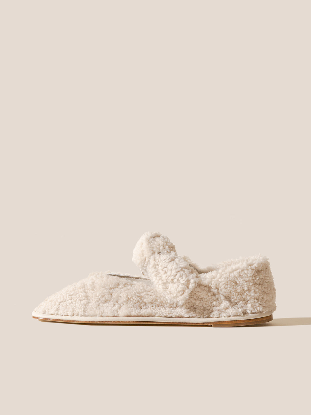 LLASADA CURLY SHEARLING - Front-Knot Pump
