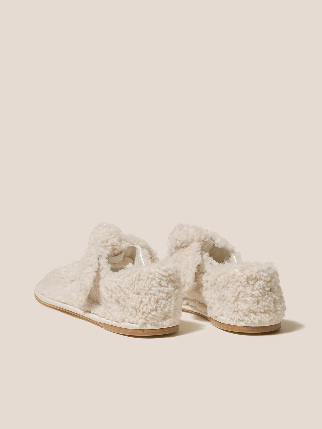 LLASADA CURLY SHEARLING - Front-Knot Pump