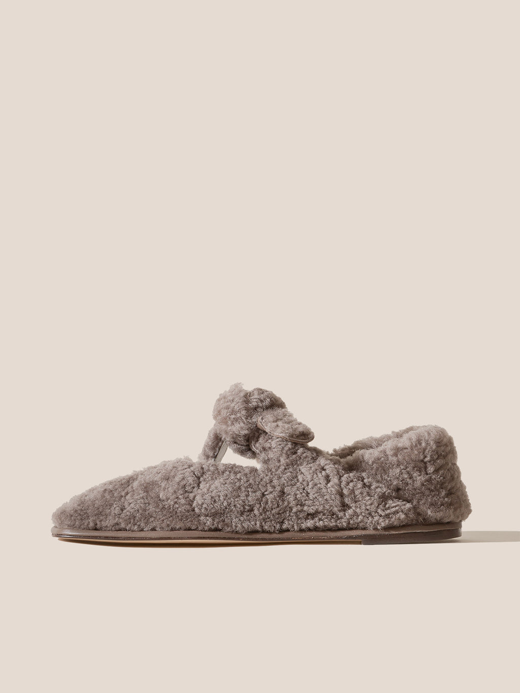 LLASADA CURLY SHEARLING - Front-Knot Pump
