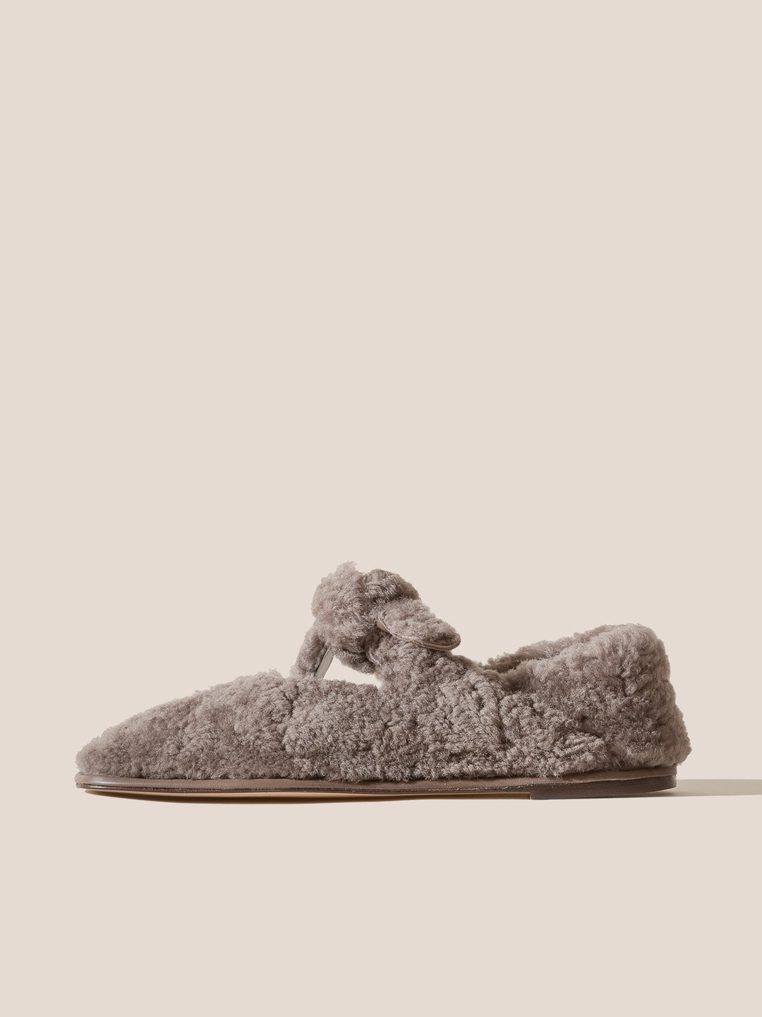 LLASADA CURLY SHEARLING - Front-Knot Pump
