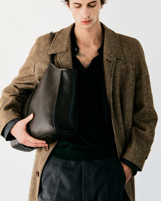 CALELLA SQUARED MEDIUM LEATHER - Tote Bag