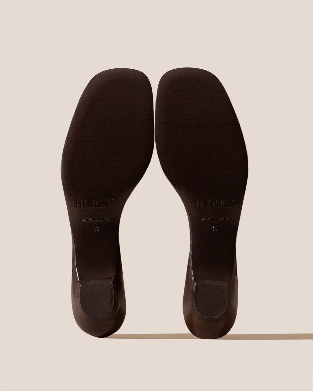 BENA MID VELVET - Interwoven Knotted T-Bar Heeled Sandal