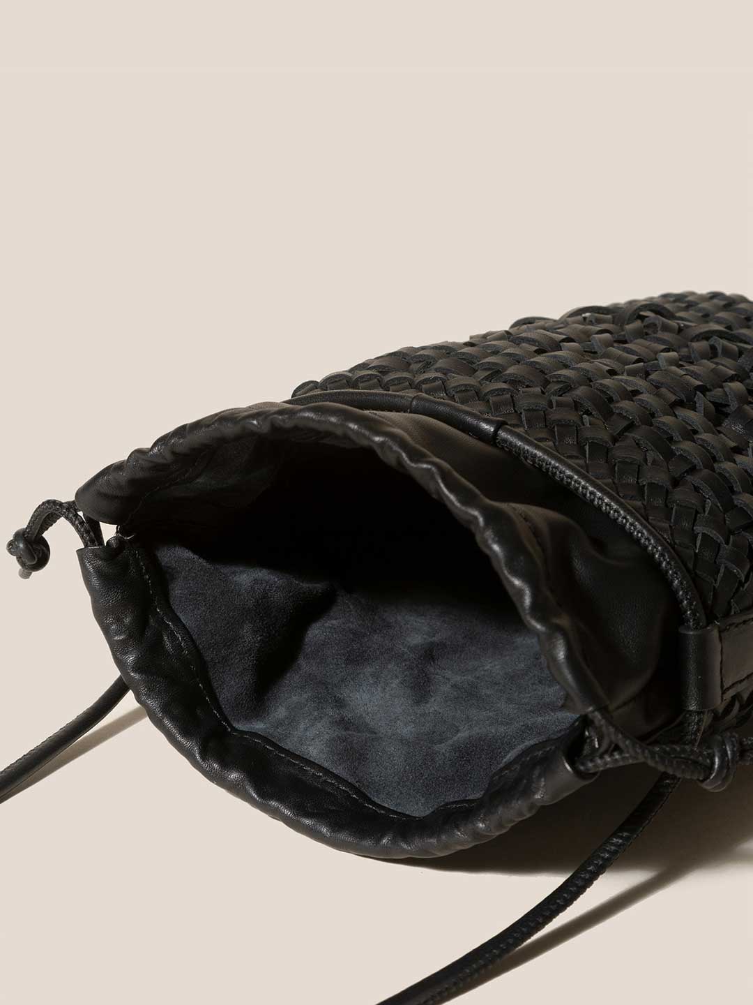 PALAU - Hand Braided Mini Bucket Bag