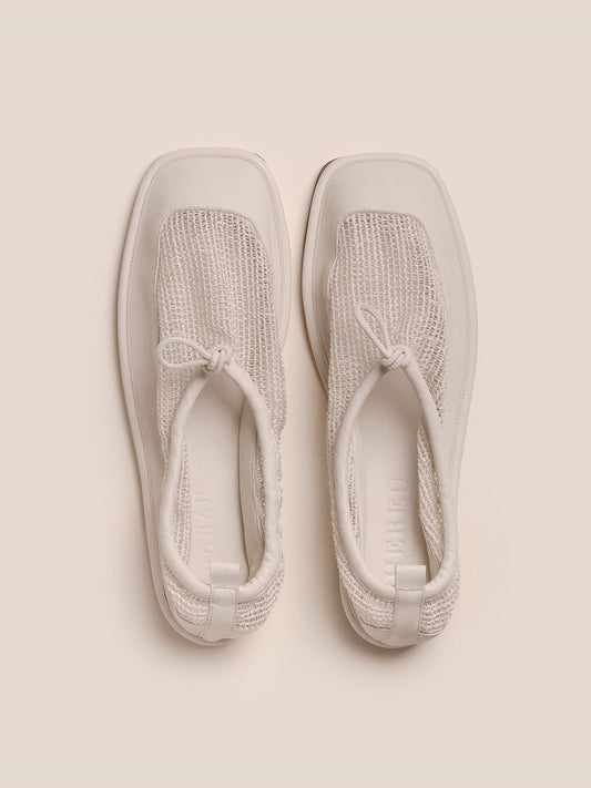 PUNTERA WOVEN - Flat Pump