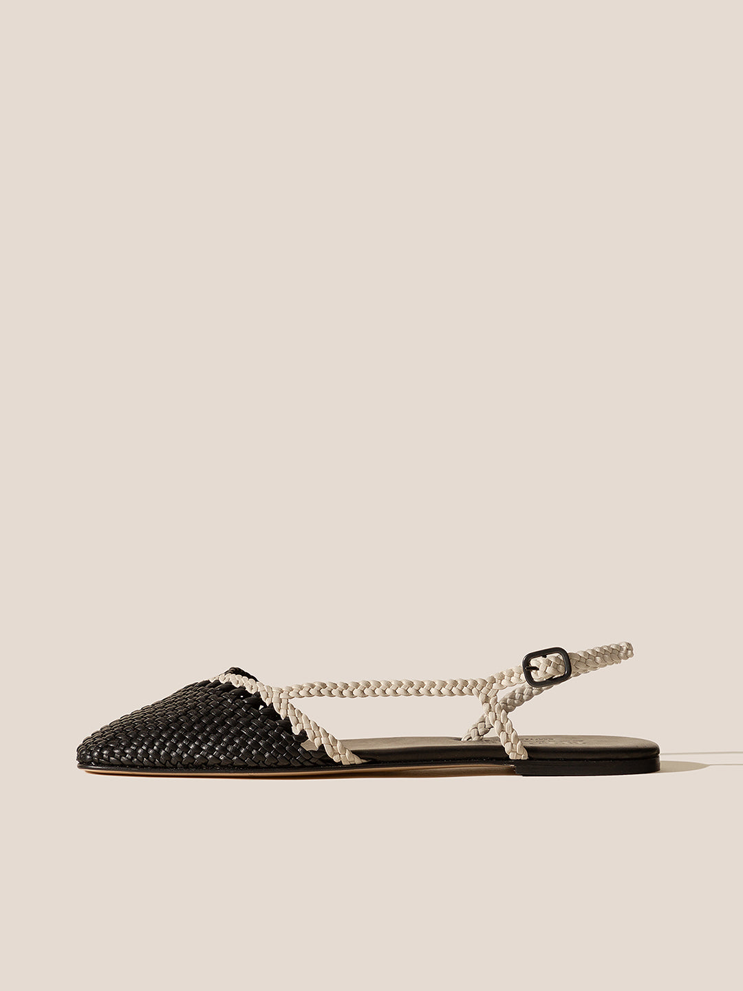 RONDAIA - Woven Asymmetrical Sandal