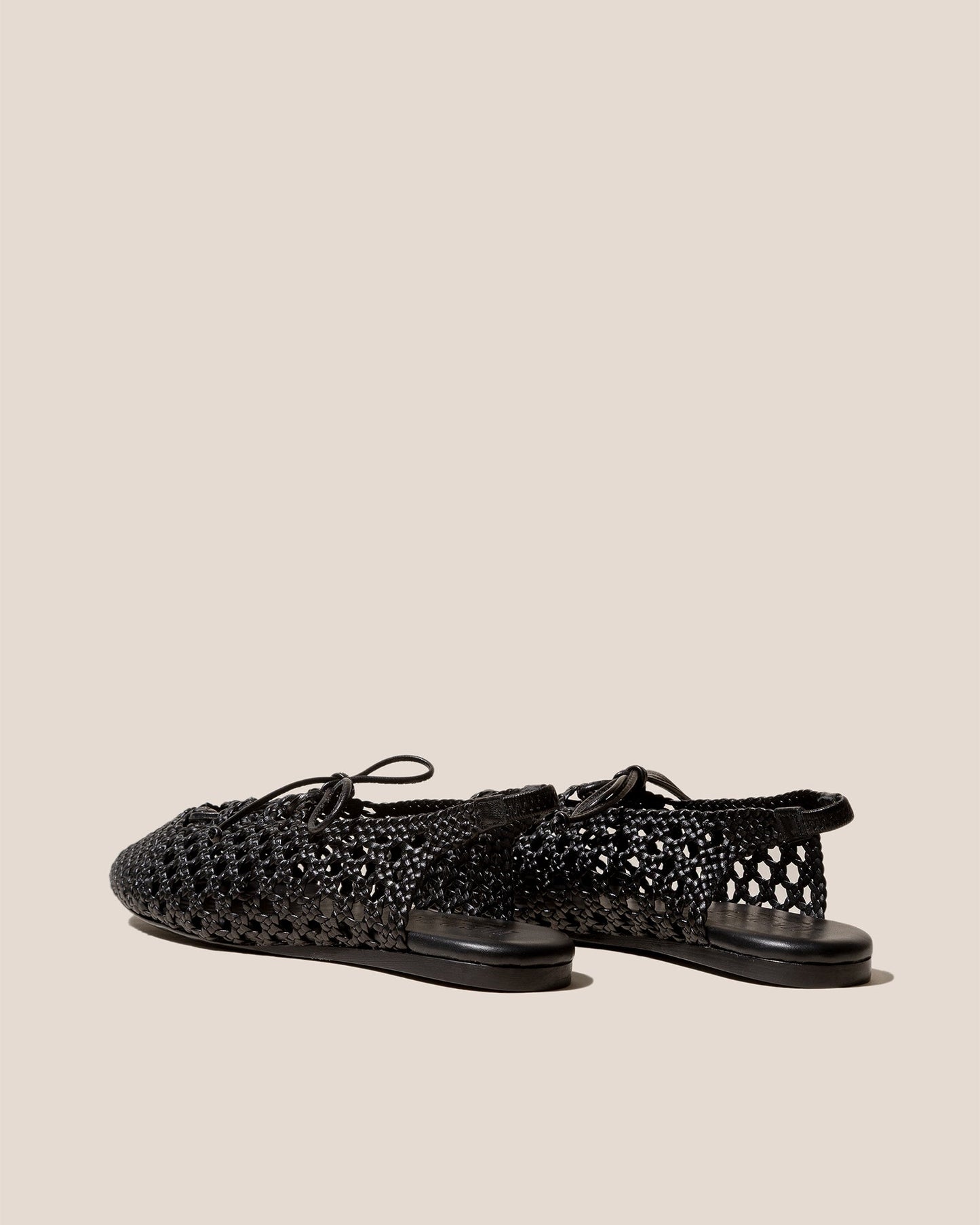 SARDANA - Lace-up Woven Slingback Pump