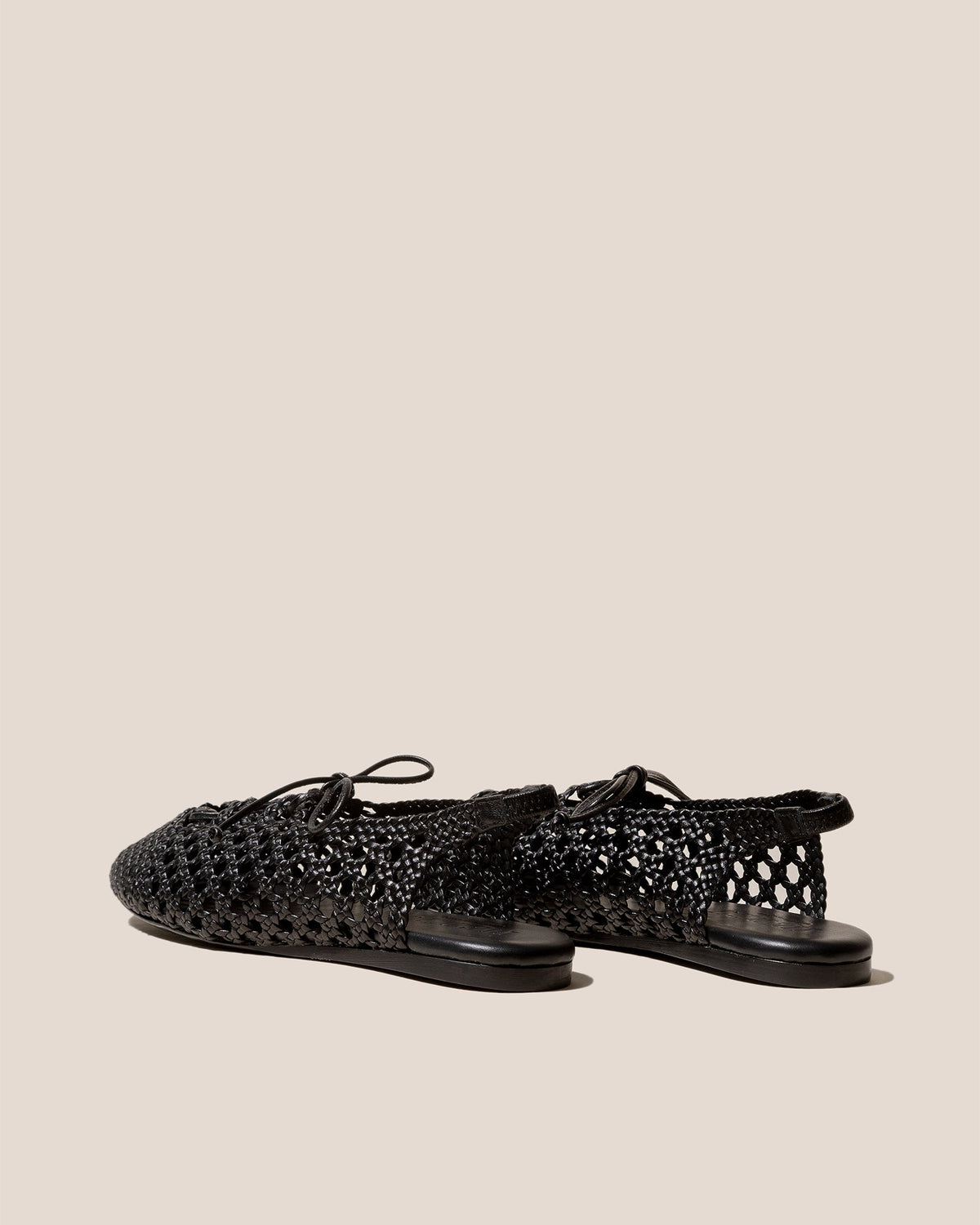 SARDANA - Lace-up Woven Slingback Pump