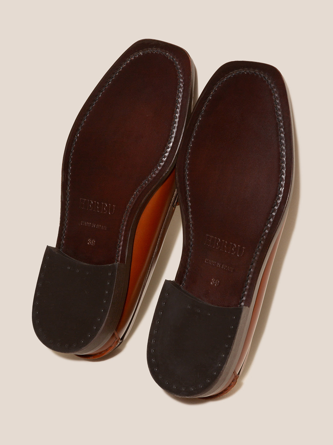 SINEU R BICOLOR - Men's Interlaced-detail Slip-on Loafer