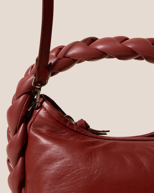 ESPIGA MINI - Plaited Padded-detail Shoulder Bag
