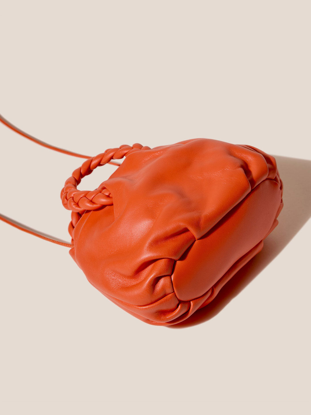 BOMBON - Plaited-handle Leather Handbag