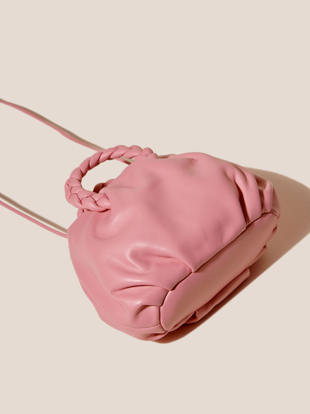 BOMBON - Plaited-handle Leather Handbag