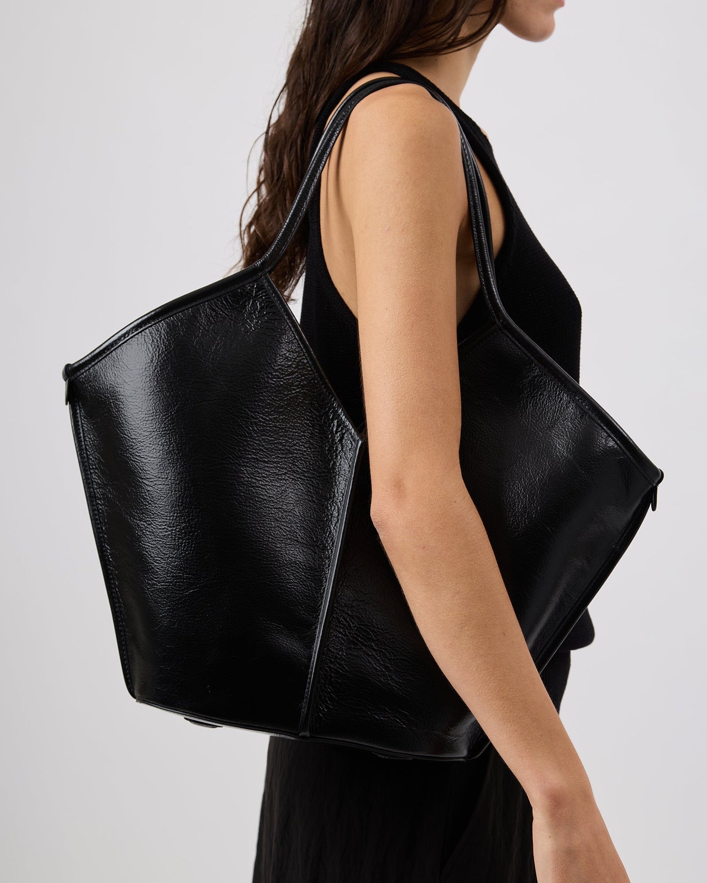 CALELLA DISTRESSED - Leather Tote Bag