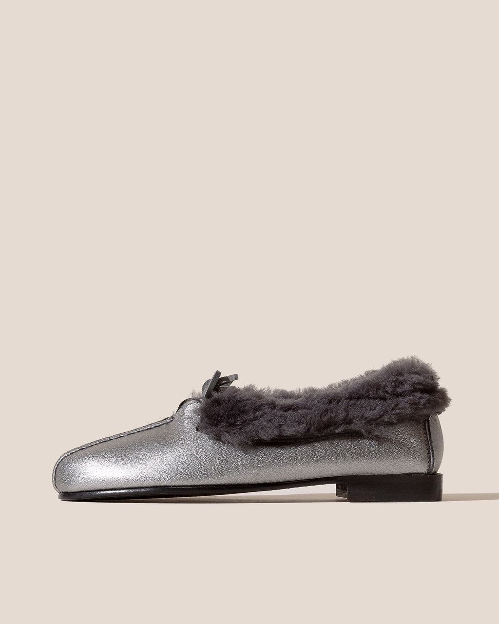 TILLA METALLIC SHEARLING - Deconstructed Babouche