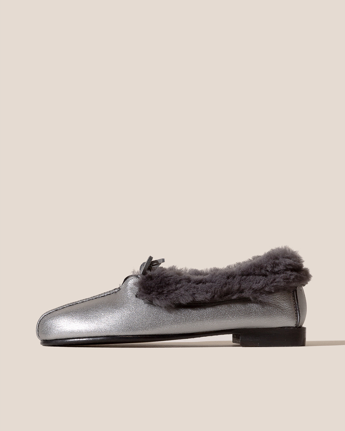 TILLA METALLIC SHEARLING - Deconstructed Babouche