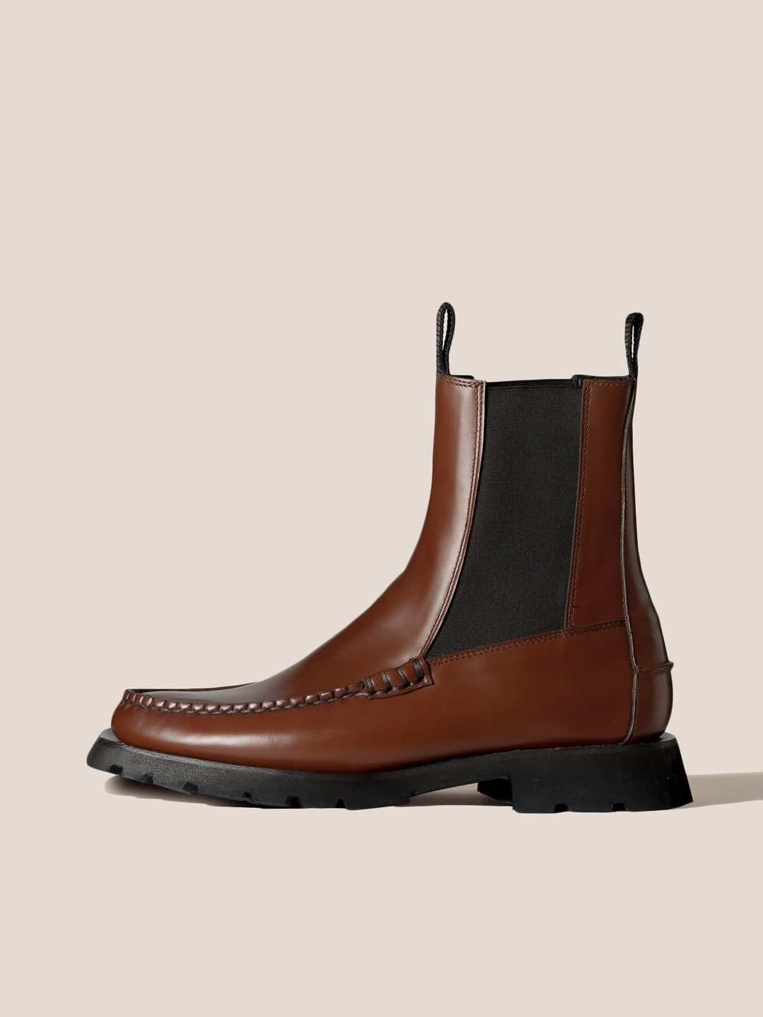 ALDA SPORT - Tread Sole Mid-Calf Chelsea Boot