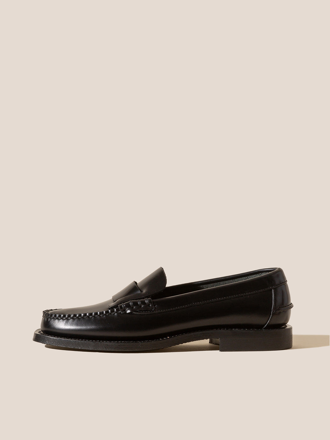 SINEU ROUND - Men's Interlaced-detail Slip-on Loafer