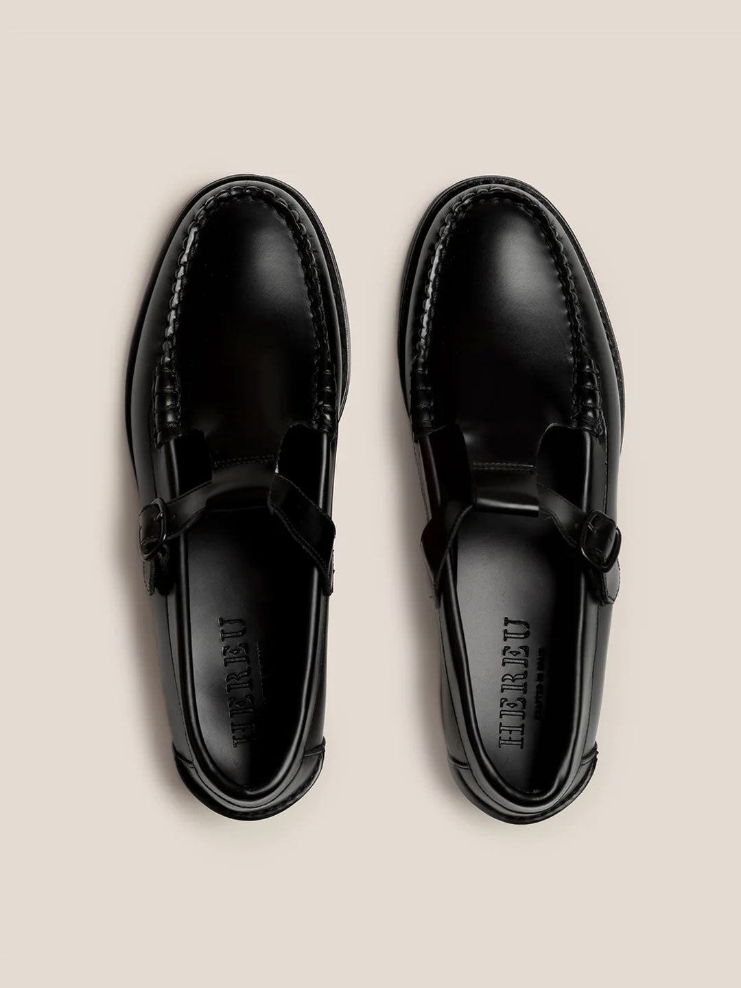 ALBER - T-bar Loafer - HEREU JAPAN Official Online Store