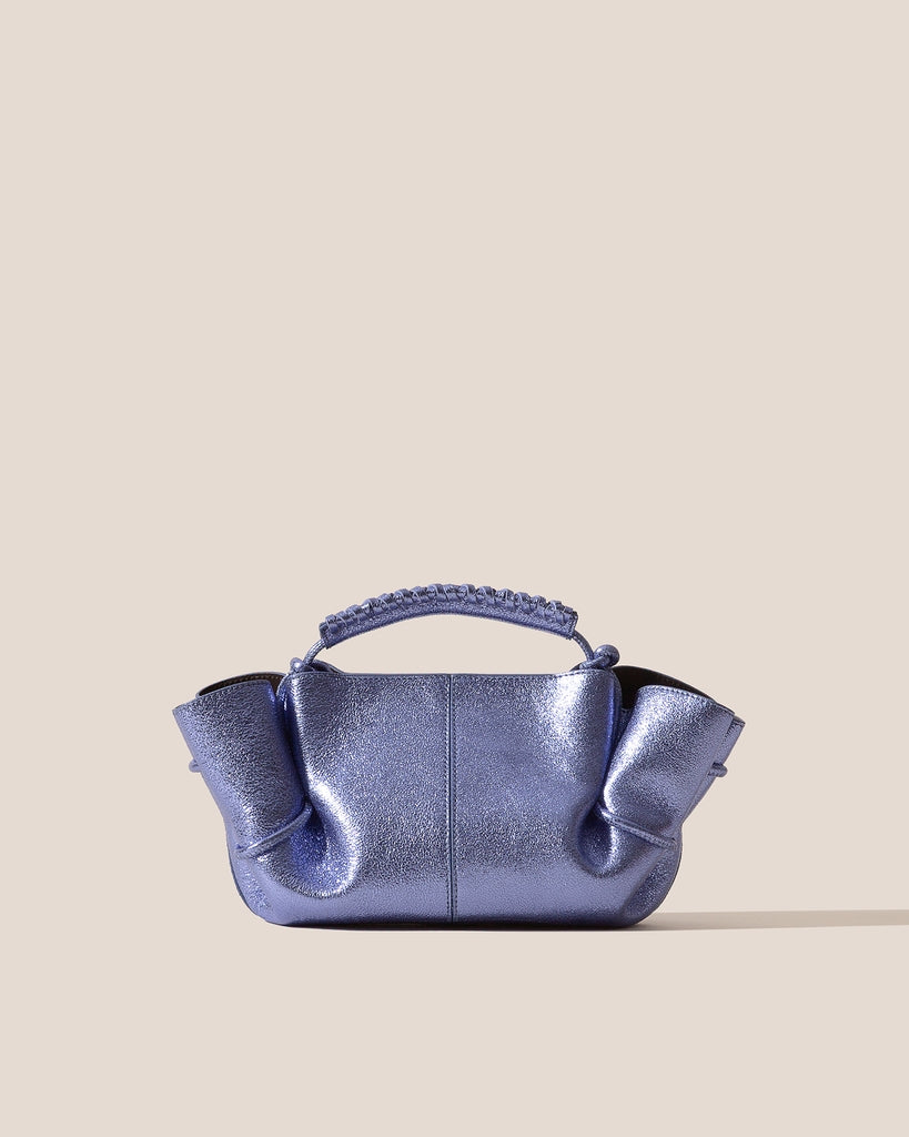 ARTA MINI METALLIC - Pleated Crossbody Bag