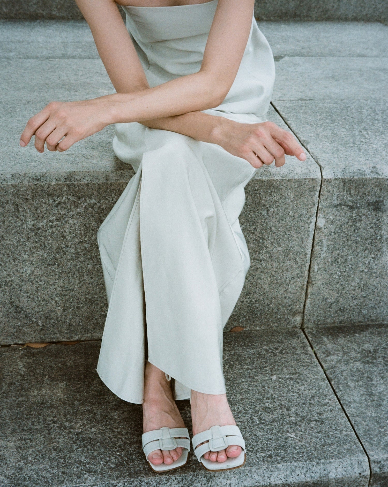 CECILIE BAHNSEN × HEREU Cecilie Bahnsen】Hereu コラボ ヒヤシンス バレエシューズ (CECILIE