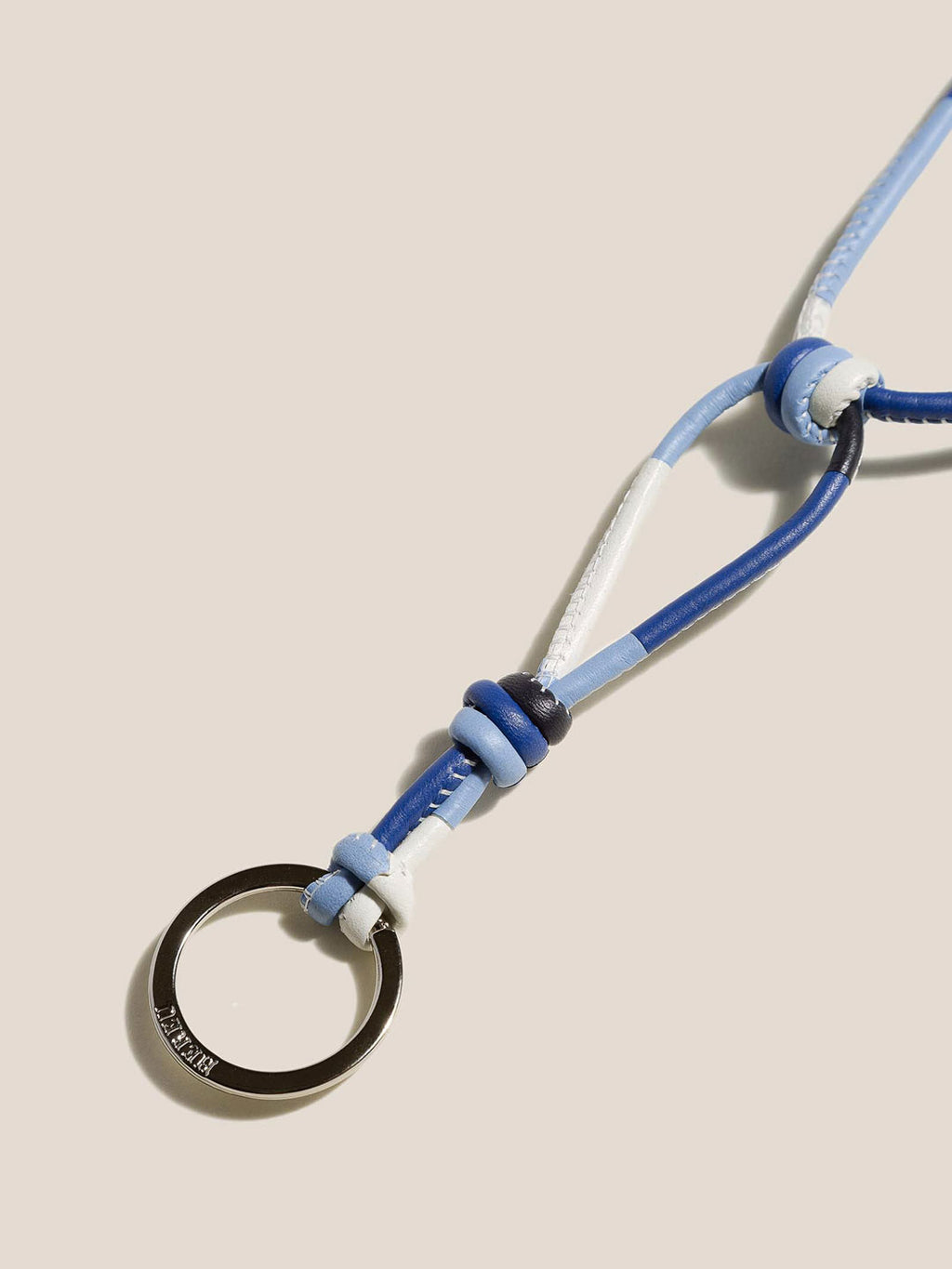 MAR KEYCHAIN ​​- Hand-Knotted Patchwork Keychain