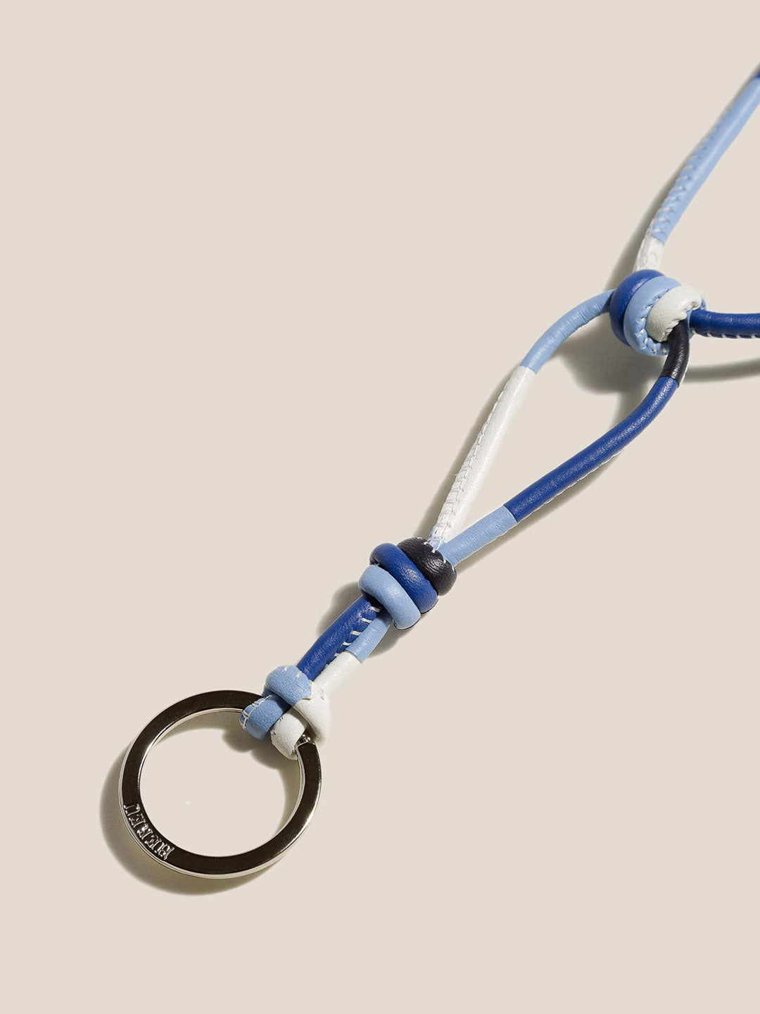 MAR KEYCHAIN - Hand-Knotted Patchwork Keychain