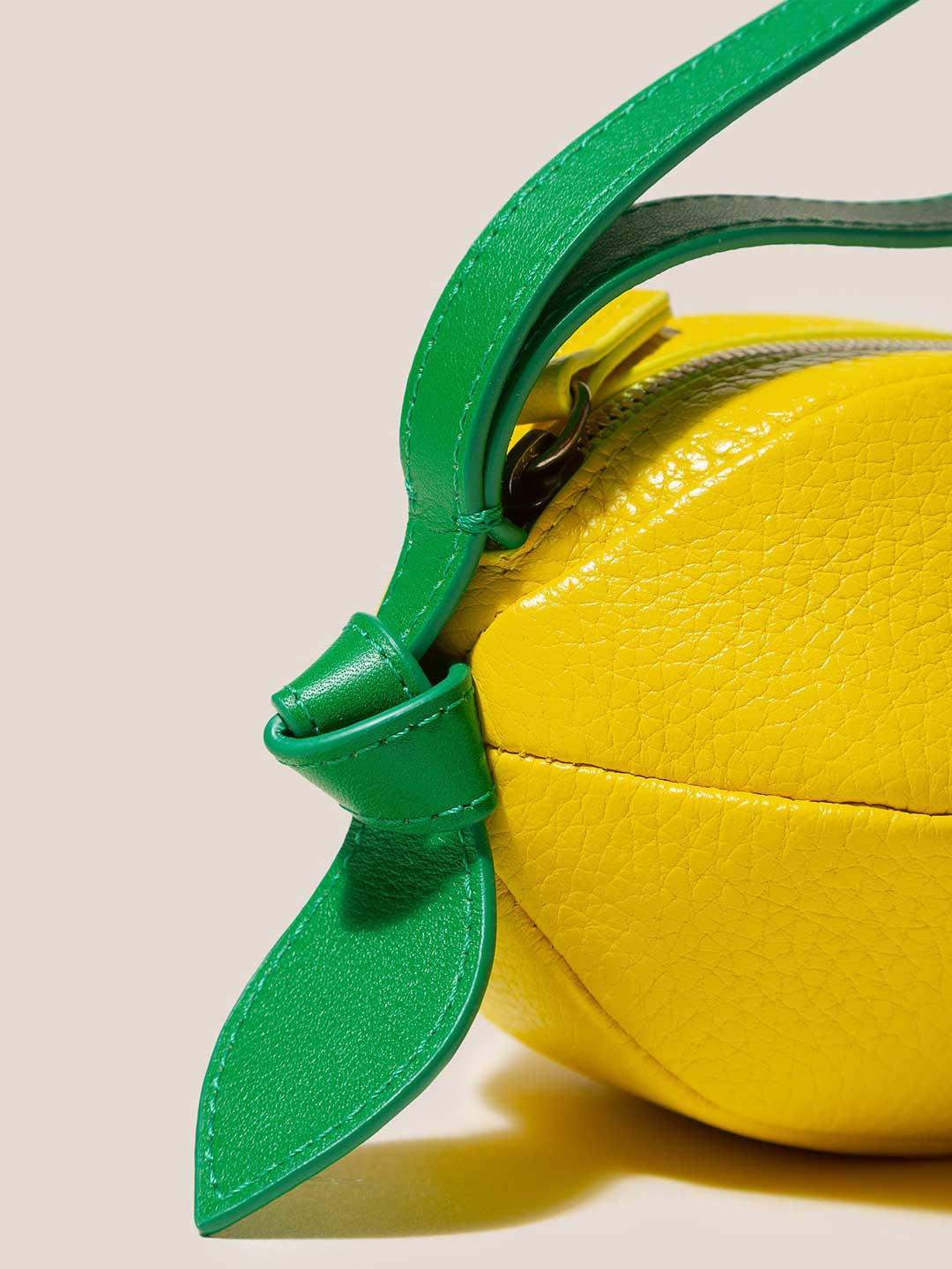 LLIMONA PURSE - Lemon-Shaped Leather Coin Purse